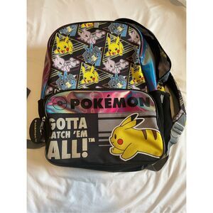 Pokemon backpack with Pikachu design